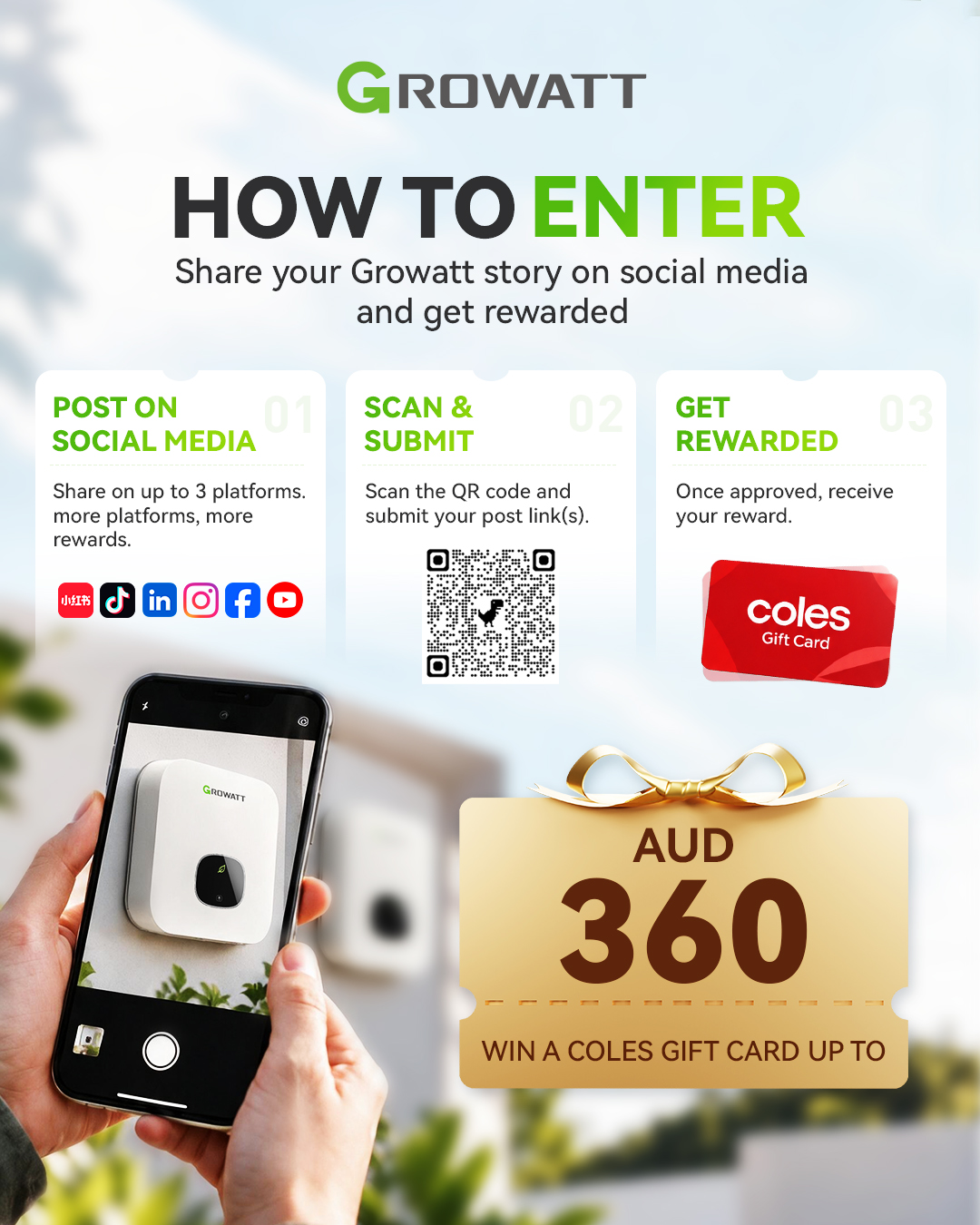 Growatt Australia Ambassador Campaign rewards poster.jpg