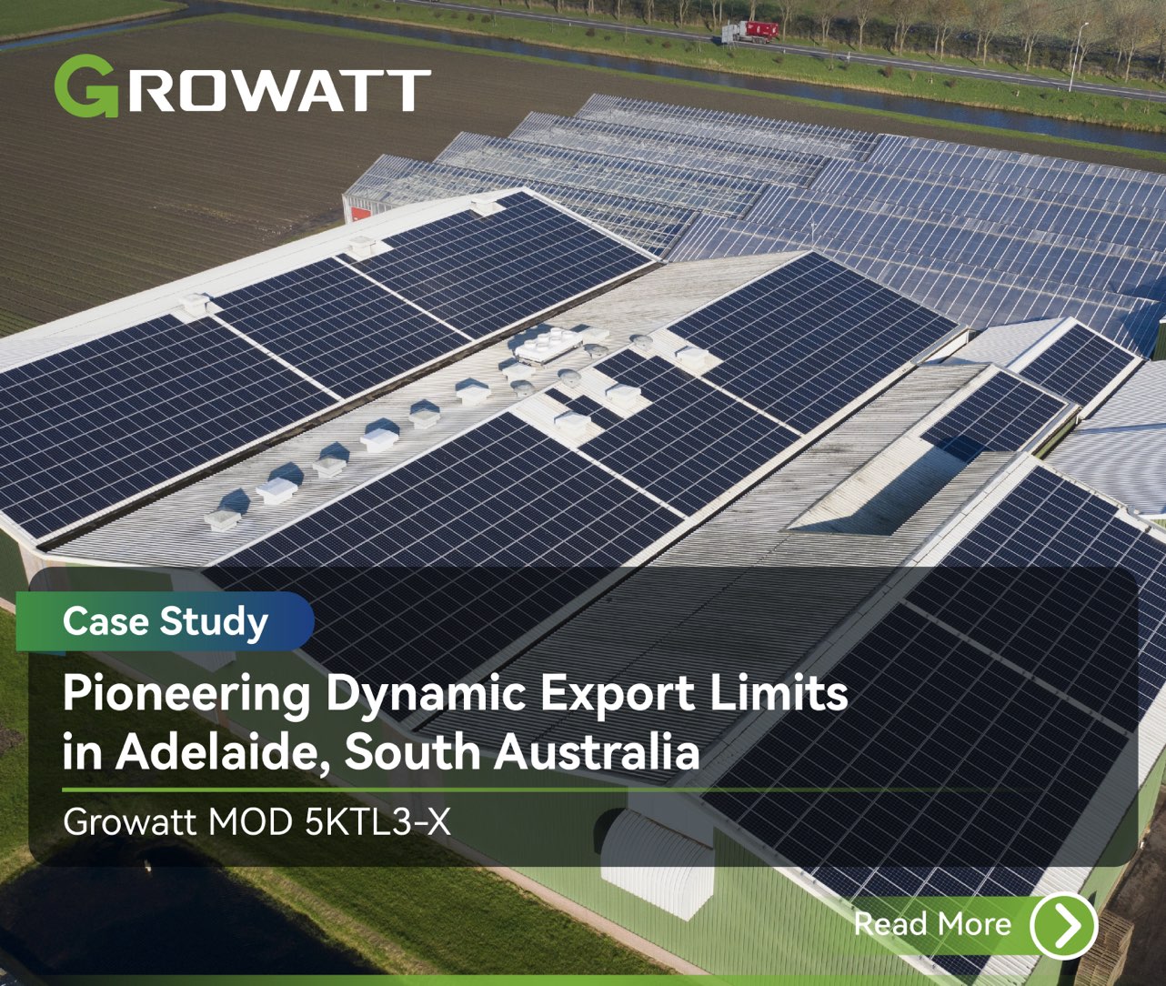 Growatt MOD 5KTL3-X: Pioneering Dynamic Export Limits in Adelaide, South Australia