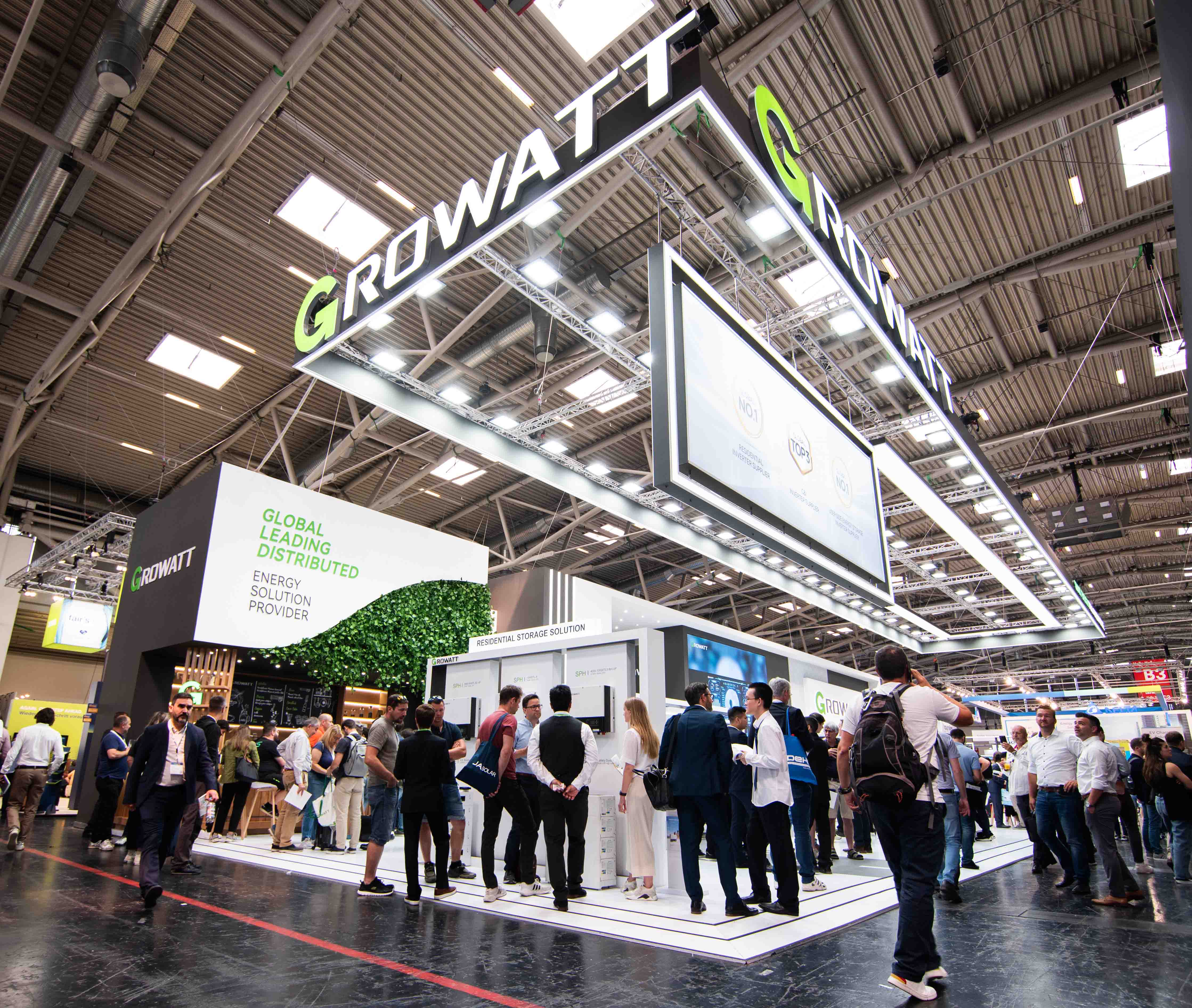 Growatt Displays Latest Product Portfolio and Earns Top Brand PV Awards at Intersolar Europe 2023